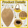 Large Crochet Wasp Nest Decoy Garden Hanging Fake Bee Hornet Hive Wasp Deterrent