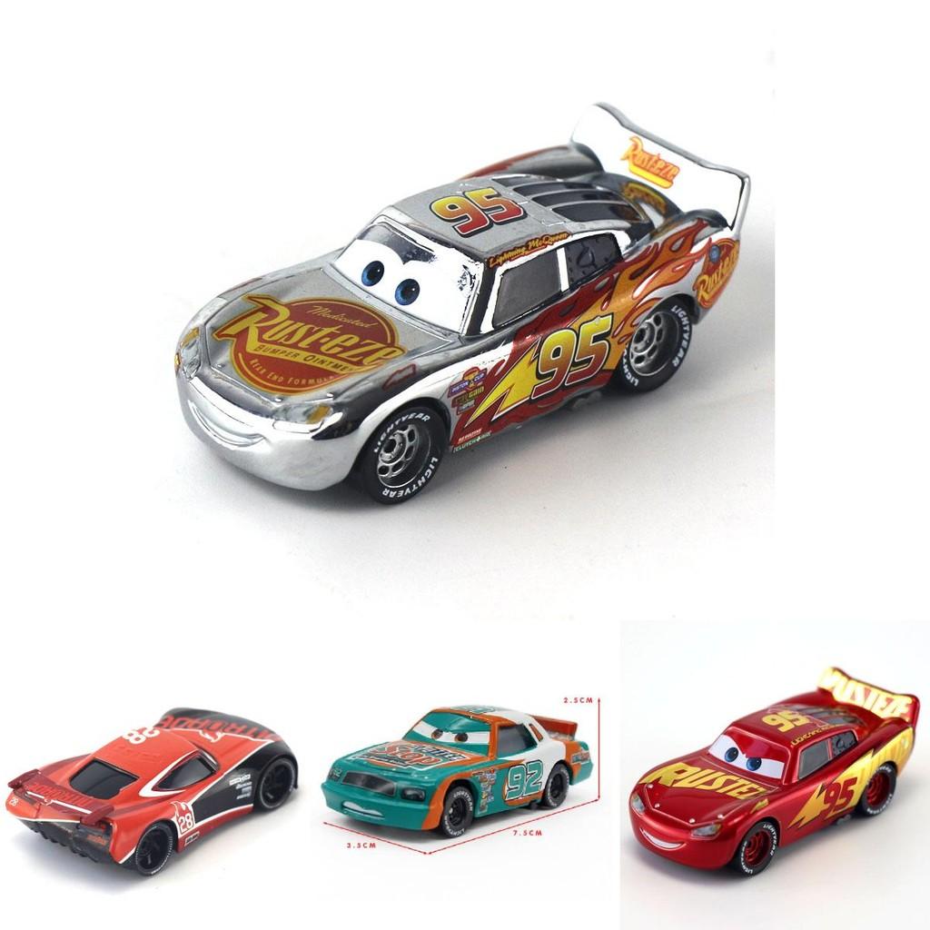 Disney Cars 95 Dinosaur Grey Mcqueen Alloy Children's Toy Car Model