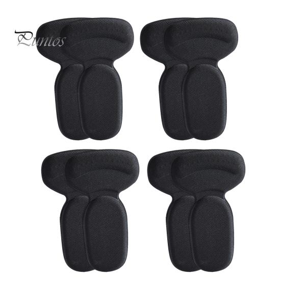 

4 пары подпяточников для обуви, вставки под пятки для женщин, многоразовые протекторы для пяток, приятные для кожи подкладки под пятки, предотвращающие появление мозолей, свободная обувь