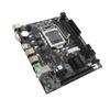 Desktop Motherboard H61 6 USB2.0 DDR3 M.2 NVMe NGFF 100Mbps LAN Micro ATX Motherboard for LGA1155 Socket I3 I5 I7