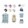 Sylvanian Families Town Fashion Coordination Set Stylish Shoe Collection Toy Dollhouse for Ages 3 and Up