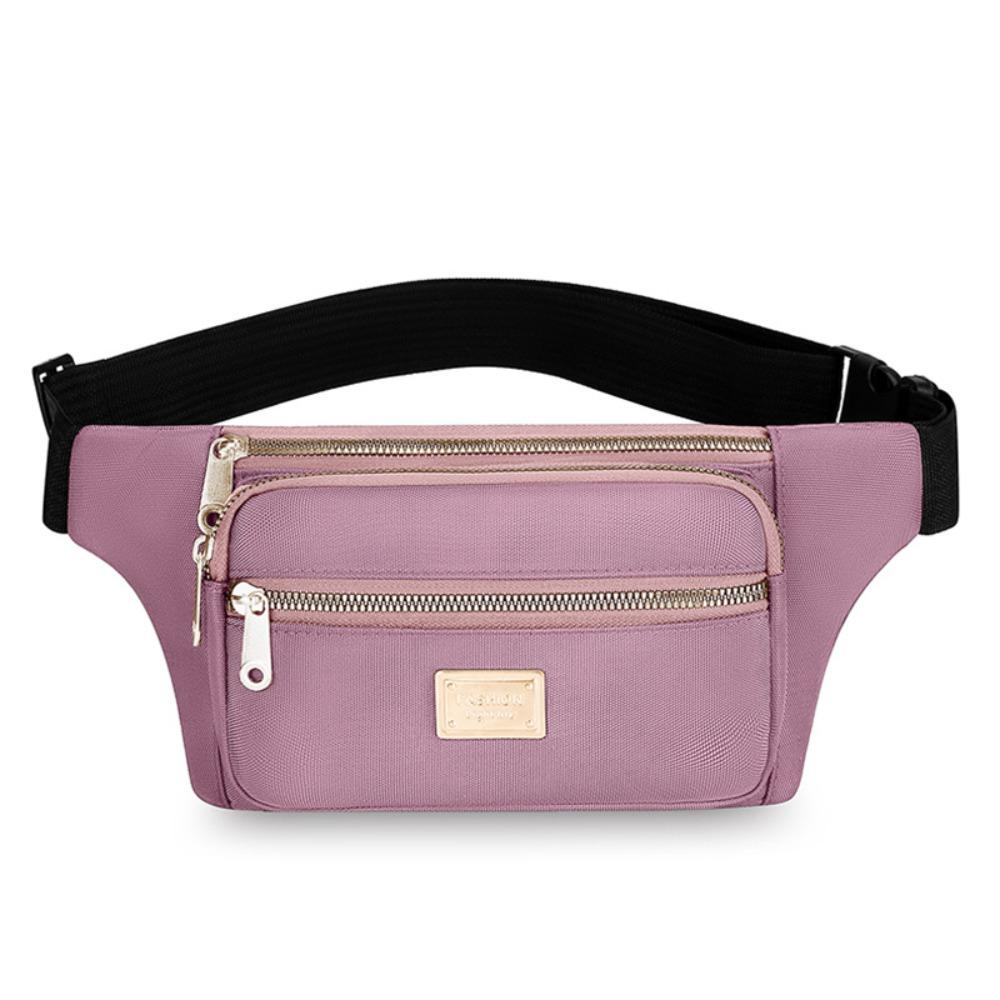 

Fashion Oxford Cloth Waist Bag 7 Colors Multi-compartment Crossbody Bags Multifunctional Mobile Phone Bag Women Girls