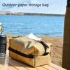 Outdoor Tissue Holder Bag Napkin Paper Storage Holder Hanging Wipes Box Case Tissue Dispenser Paper Storage Container