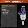 1439800 A2C59514053 13537546245 Connector Fuel Injector for BMW 330xi E46 L6 3.0L 2001-2004 Auto Parts