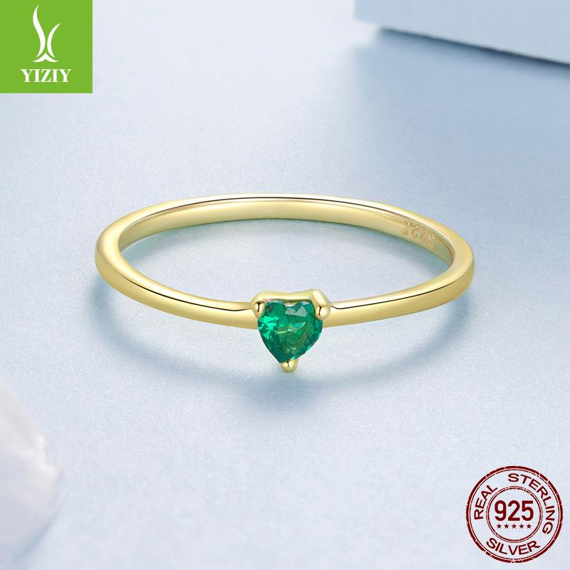 Simple, Exquisite And Small Love Ring Can Be Stacked, Fashionable And Popular S925 Sterling Silver Ring Ring.