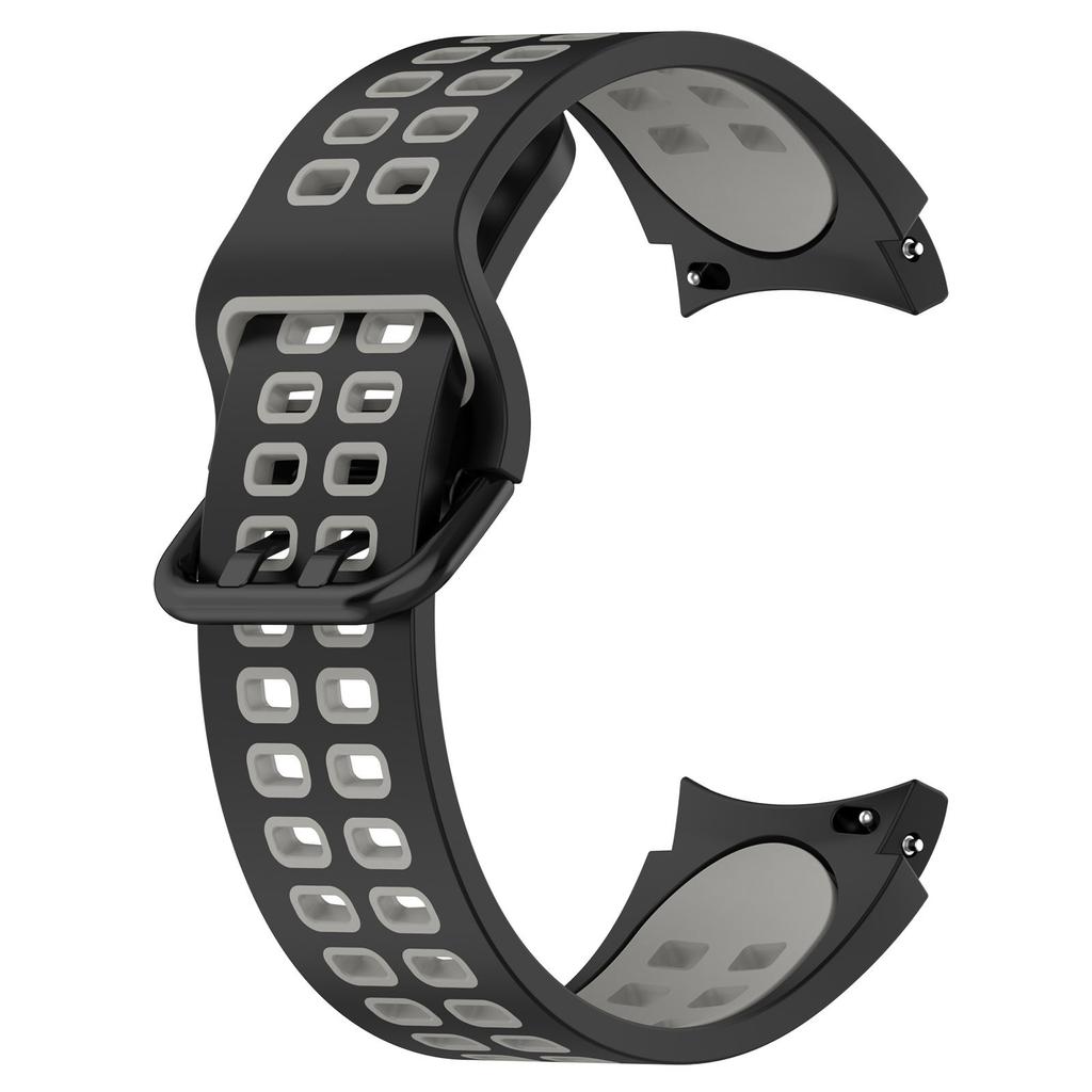 Two-color Silicone Strap for Samsung Galaxy Watch 7/6/Classic/5/4 44mm 40mm 47mm 43mm/5 Pro 45mm Bracelet Watchband Accessories