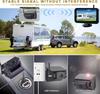 Wireless Solar-Powered Reversing Camera with Mobile App Connectivity