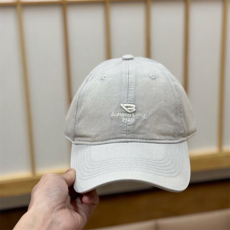 Spring And Summer High Quality Soft Top Letter Embroidered Baseball Cap Women'S Casual Versatile Outdoor Outing Visor