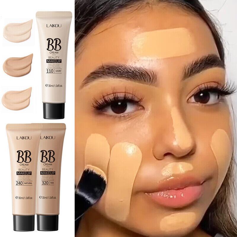 

BB Cream Long Lasting Liquid Foundation Waterproof Cover Makeup Matte Concealer