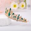 Brautkrone Tiara süße Strasssteine koreanischer Stil leichter Luxus schlicht Prinzessin Hochzeitskrone Hochzeits Haarschmuck Accessoires Stirnband