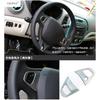Autocolante Capac Ornament Volan Mașină Accesorii Interioare Fibra de Carbon Pentru Renault Clio4 Clio 4 2013 2014 2015 2016 2017 2018