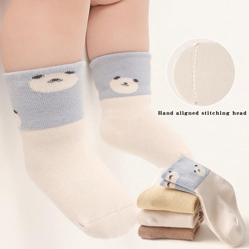 Herbst Winter Baby Socken Dick Warm Kleinkind Lange Socken Weich Bequem Kinder Baumwollsocken Mädchen Junge Kinder Cartoon Schuhe 0-1J