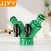 Garden Irrigation Y Adapter 2 Way Water Spray Heads Hose Pipe Connector Splitter Tube Lawn Accessories