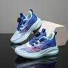 Boys' Sports Shoes with Soft Soles, Running Shoes, New Style Button-up Shoes, Breathable Casual Shoes
