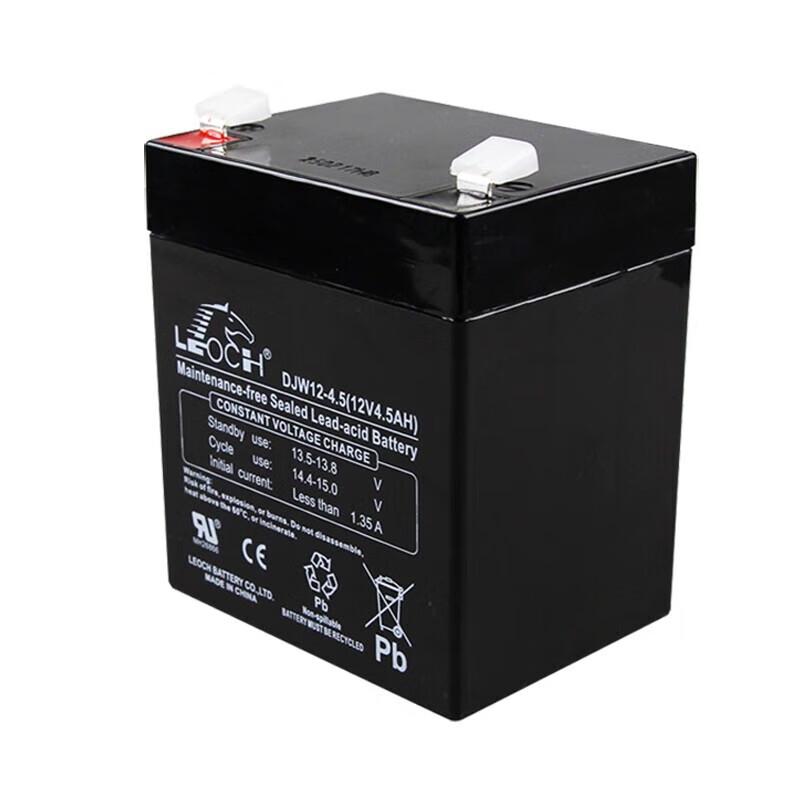 Leoch DJW12-4.5 Valve Regulated Lead Acid Battery 12V 4.5AH