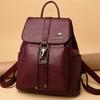 Bagpack Luxury Women Backpack Soft Leather Backpacks for Teenage Girls Female School Shoulder Bags for Women 2025