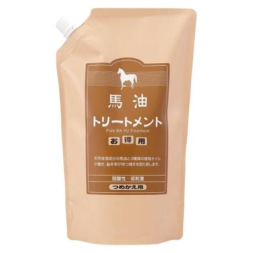 Azuma Shoji [Same price with Imabari towel] Horse oil treatment refill 1000ml/ Tabibijin Bayu