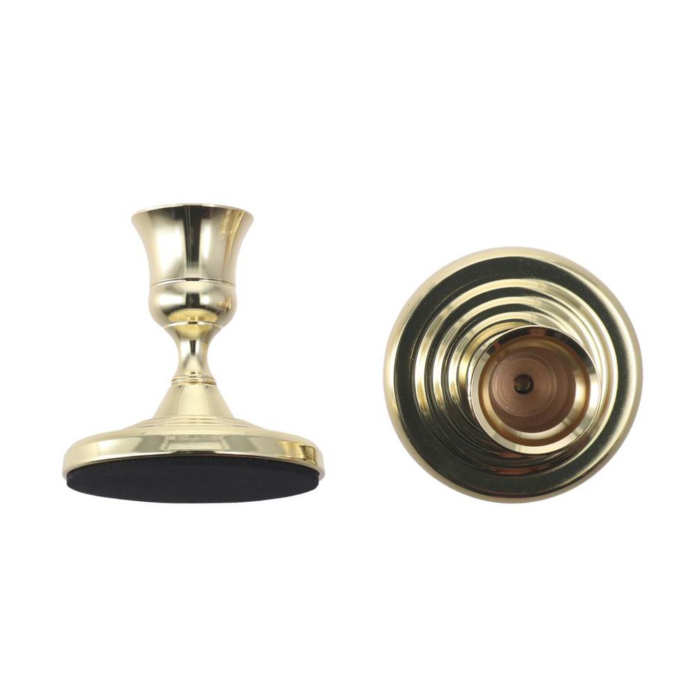 Iron Gold Taper Candle Holder Gold Metal Candles Sticks Vintage Candle Holder  For Wedding