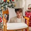 Handsome Star LLee Minho Popular Pillow Case Silky Short Plush With Invisible Zipper Dustproof Sofa Cushion Cover