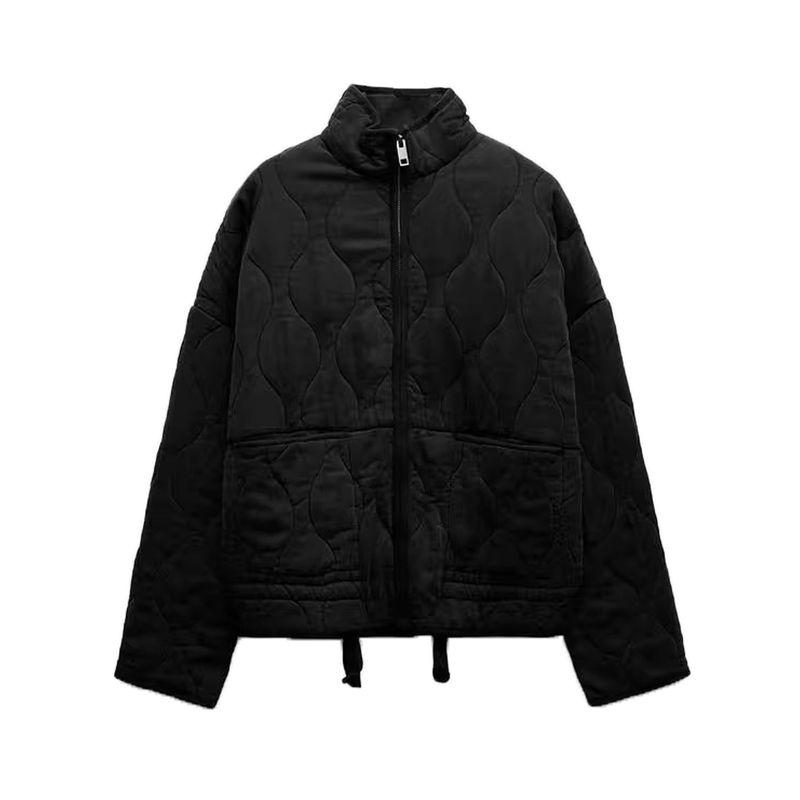 Spring New Women's Clothing Half Turtleneck Heattech Cotton Jacket Outwear 7627040 4088242 4088052