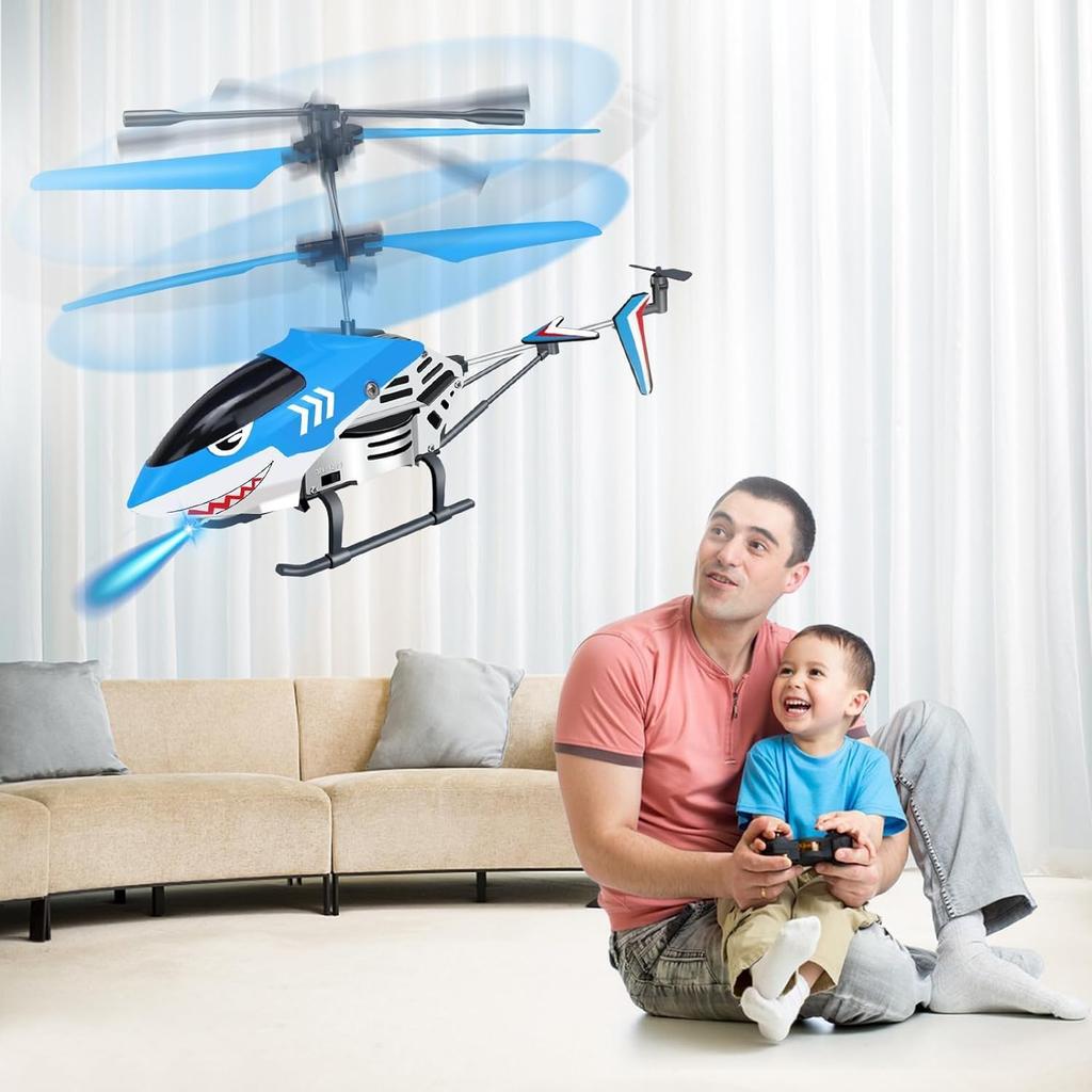 Remote Control Helicopter, Rc Helicopter Toys for Boys Age 6 7 8 9 10+ Year Old Birthday Gifts, Flying Toys 2.4GHz 3.5 Channel Remote Helicopter with