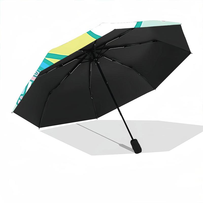 1pc Kero Kero Keroppi Skateboard Umbrella - Automatic Open/Closed, Portable Folding Design, 8-Bone Iron Frame, Outdoor Umbrella, Festival Gift, Suitab