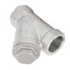 Y Type Strainer 3 4in DN20 304 Stainless Steel Double Layer Mesh Thread Y Filter for Water Oil Gas