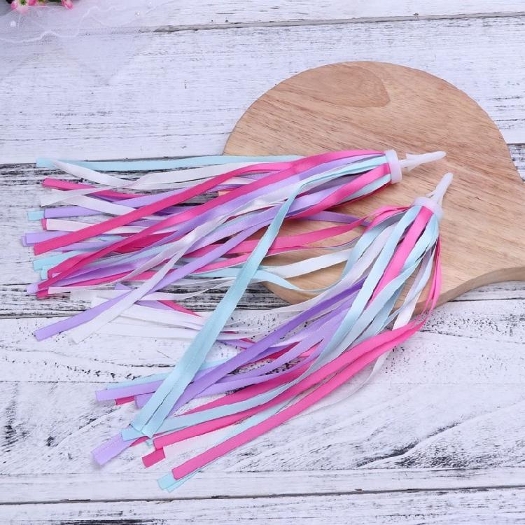 2pcs Eye Catching Bicycles Streamers Ribbon Kids Scooters Accessories Tassels Commuters Bike Accessories