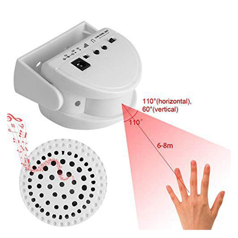 Wireless Guest Welcome Chime Alarm Door Bell PIR Motion Sensor for Shop Entry Company Security Protection Alarm Doorbell