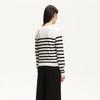 VEROMODA Lyocell Blend Striped V-Neck Cardigan