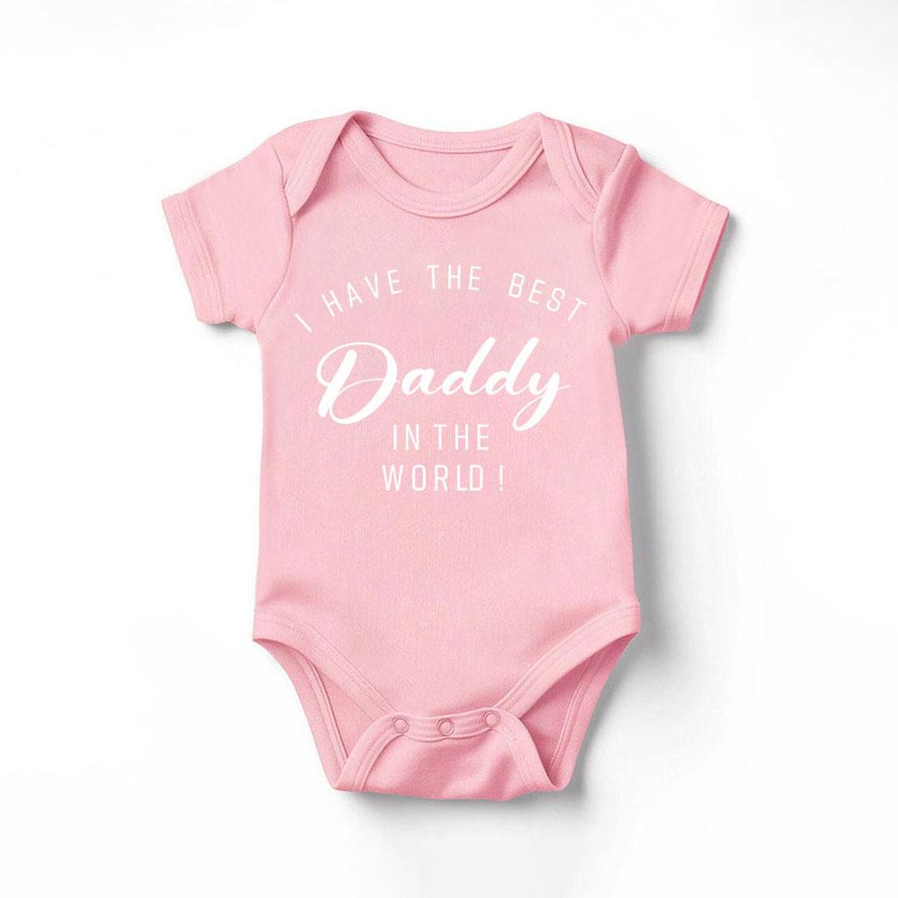 Maßgeschneiderte Baby Bodysuits zum 1. Geburtstag 100% Baumwolle Neugeborenen Baby Einteiler Säuglingskleidung