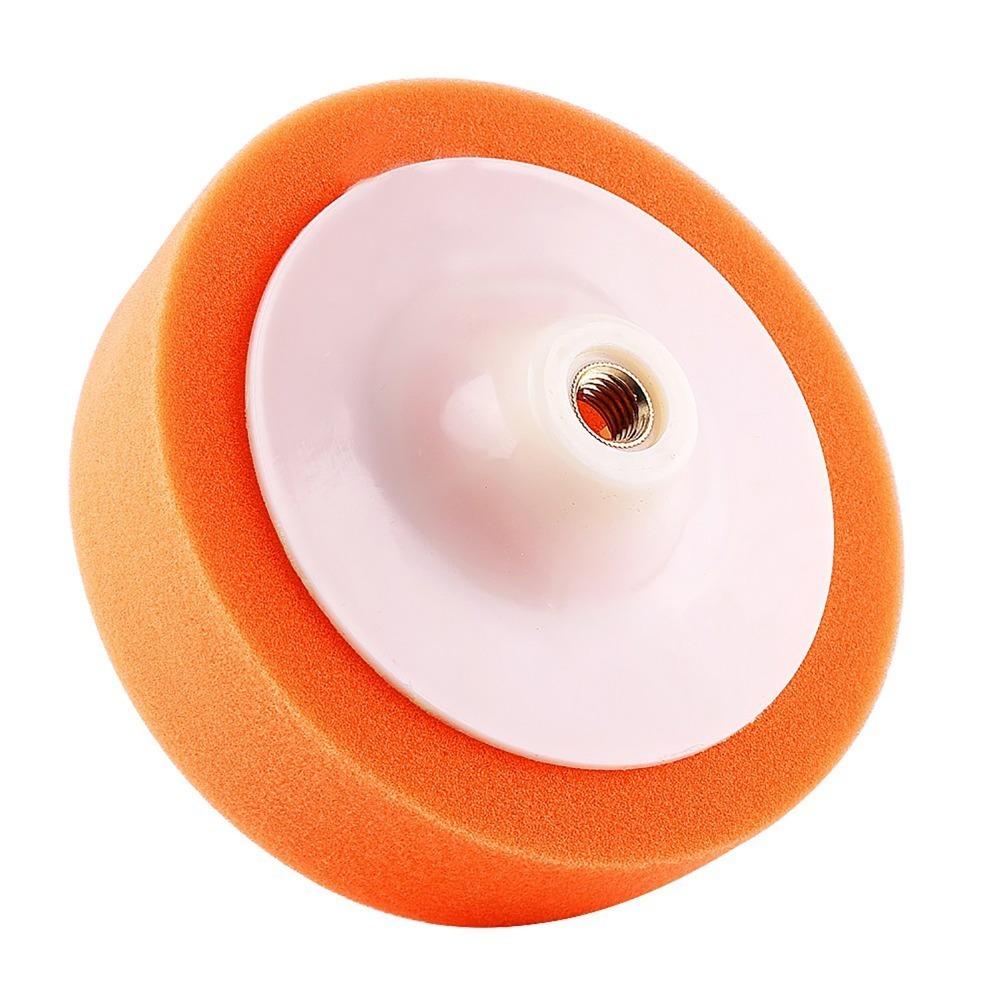 Sponge Buffing Pad 6 Inch Sponge Polishing Pad  Paint Restoration  Repair Specialists оранжевый