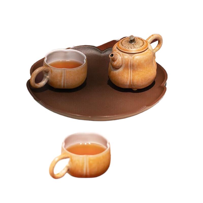 

Edenus Pumpkin Series Silver Kung Fu Tea Set