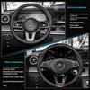 Car Sticker Hot 2026 New For Benz Car Steering Wheel Cover For Mercedes Benz A B C E S V Class GLB GLC GLE Sprinter Pilot SLK SL