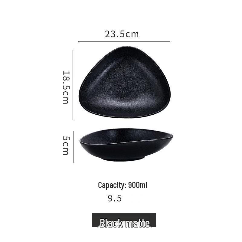 Abay Triangular Ceramic Bowl