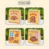 2026 Capybara Mini Calendario Tavolo Cute Office Standing Flip Calendar June 2025 - December 2026 Decorativo Studente