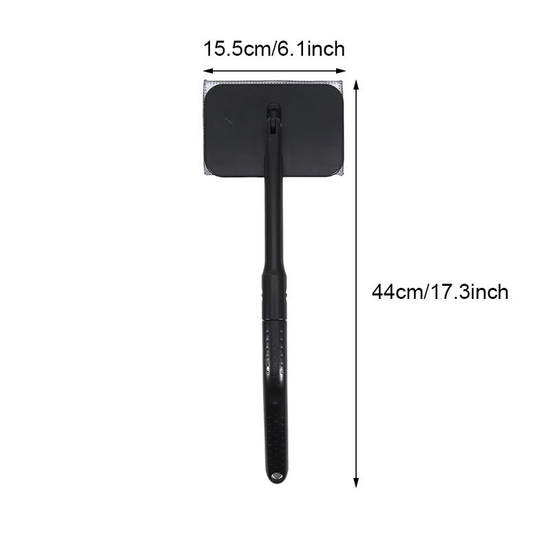Reusable Removable Car Windshield Defogger Brush Washable Auto Anti Fog Wiper Interior Window Cleaning Tool