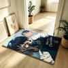 Manhwa L-lost In The Cloud Cute Carpet Bathroom Anti-slip Mat Door Mat Home Decoration Mat Entrance Door Mat Scratch-resistant