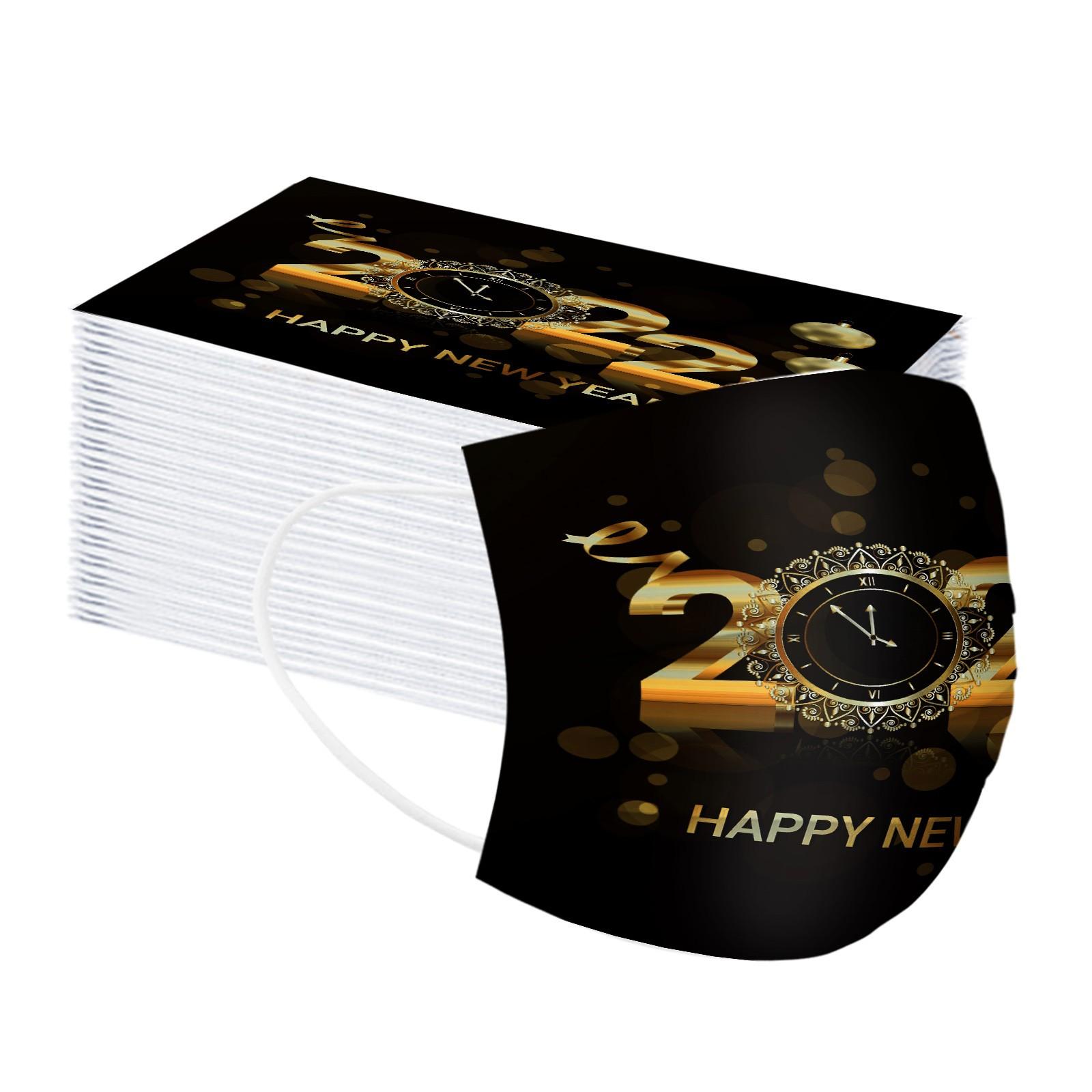 

Одноразовая маска для лица для взрослых, женщин и мужчин, промышленная 3-слойная ушная петля, 50 шт.