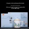 Qianli Jiangshan Ceramic Mug with Tea Filter