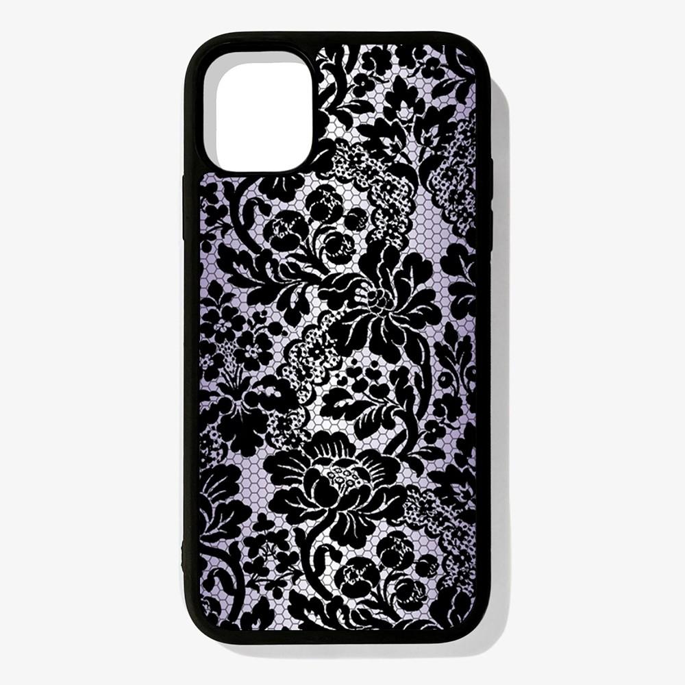 

Lace Style Cool Girl Phone Case Silicone PC+TPU For For IPhone 11 12 13 14 15 16 Plus Pro Max Cover iPhone 14