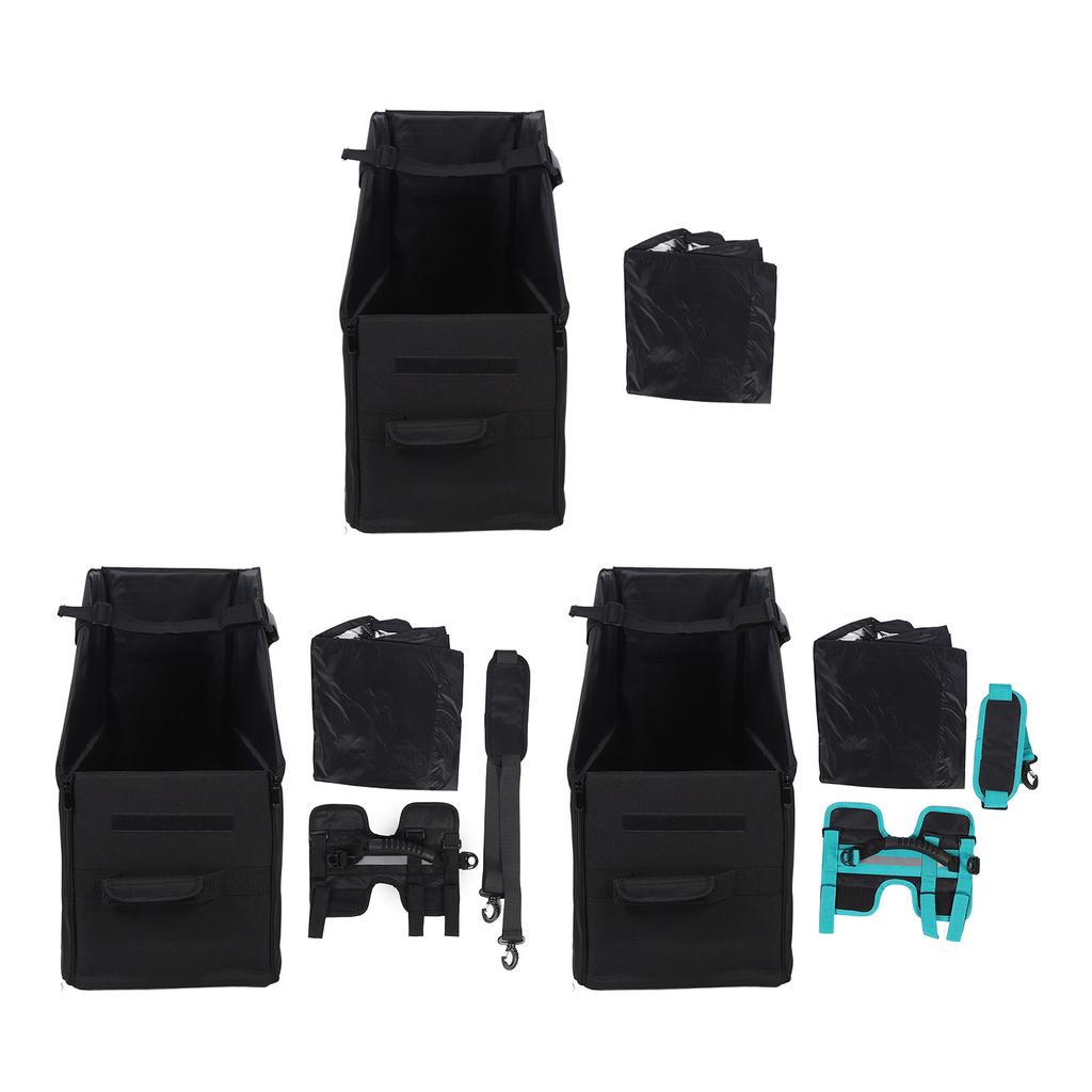 Folding Cycle Case Foldable Water Resistant Thickened Oxford Cloth Folding Cycle Carry Case for Trav