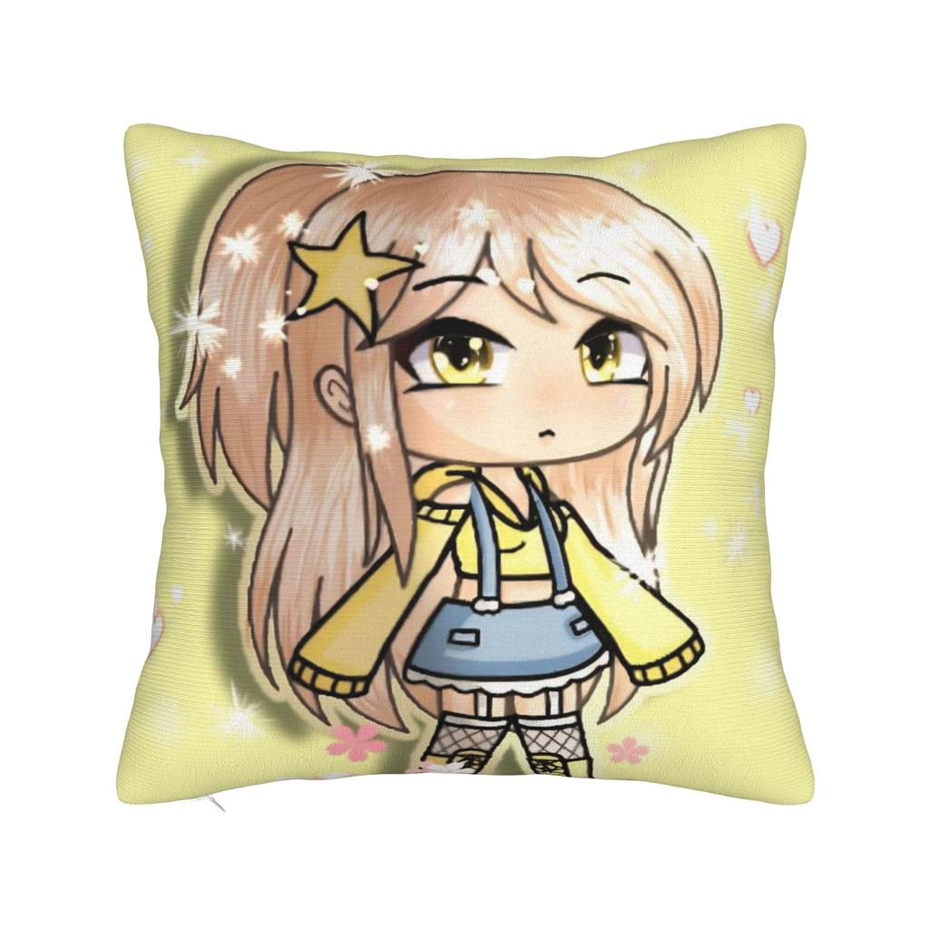 Gacha Life Cartoon Pillowcases Product Printing Cushion Cover Gift Pillow Case Cover Seat Multi Size