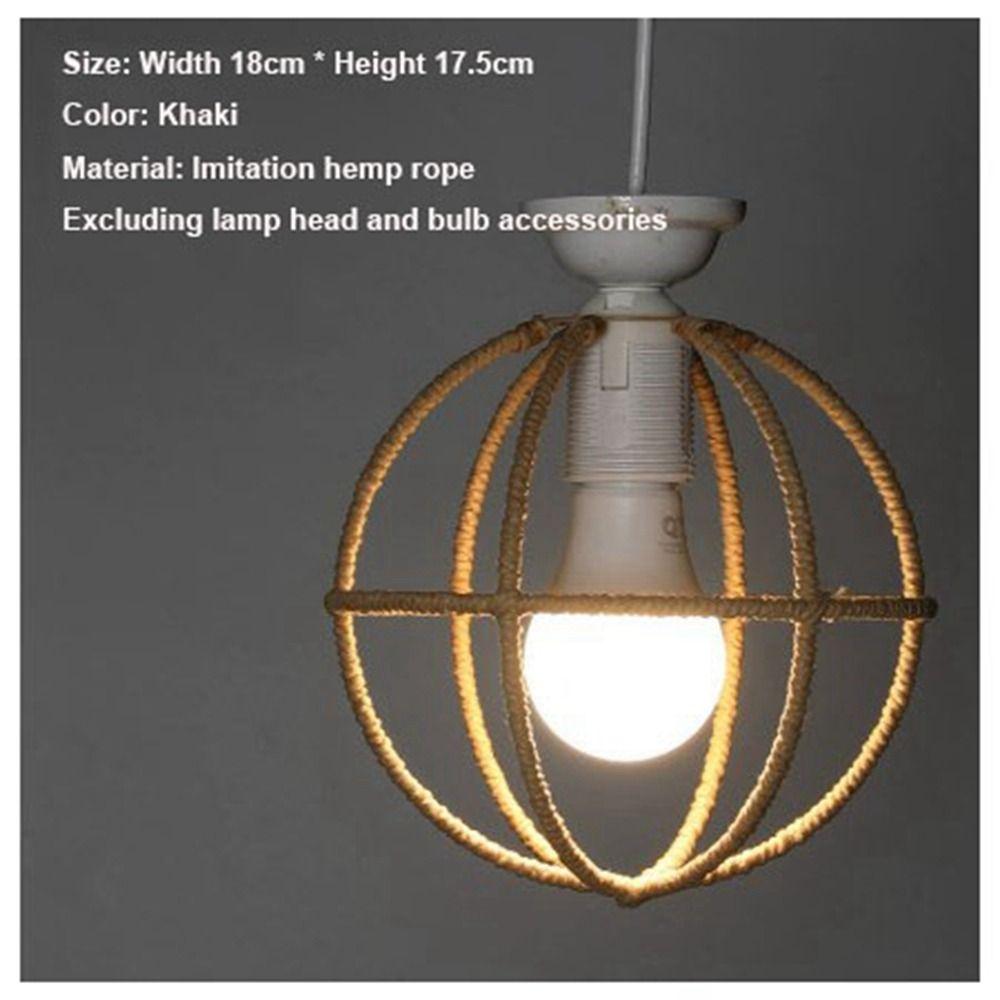 Parts Woven Lampshade 6 Styles Hot Pot Restaurants Lanterns New Lighting Fixtures Cover
