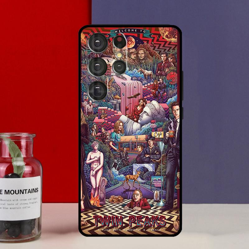 Welcome To Twin Peaks Funda Case For Samsung Galaxy S25 Ultra S9 S10 S20 S21 S22 Plus S23 FE S24 Ultra Phone Cover