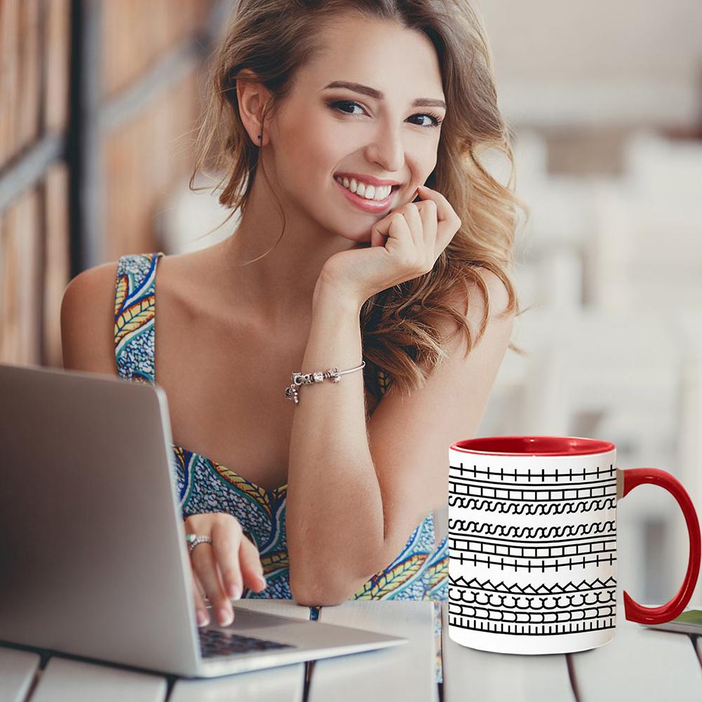 350ml Mug Hidden Teacup Coffee Mug with Hidden Message Creative Ceramic Gift for Coffee Lovers Unique Humorous Drinking Mug