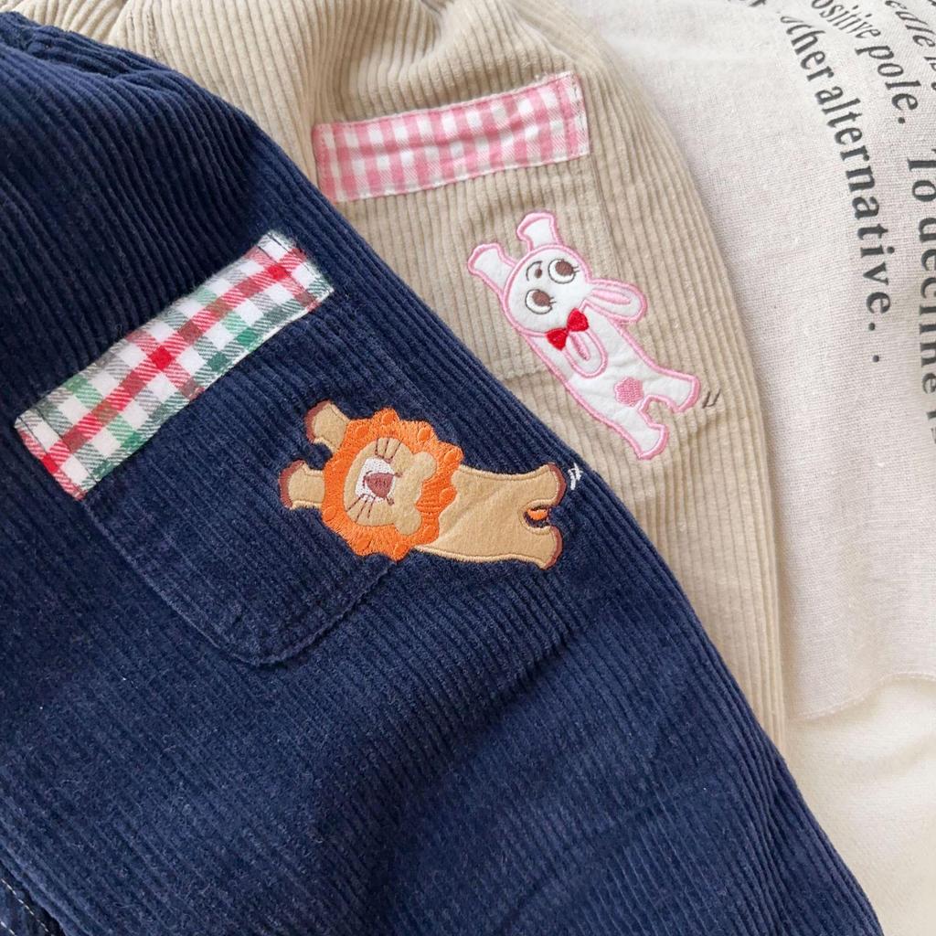 2025 Winter Corduroy Plush Pants for Toddlers: Thick, Warm, and Casual