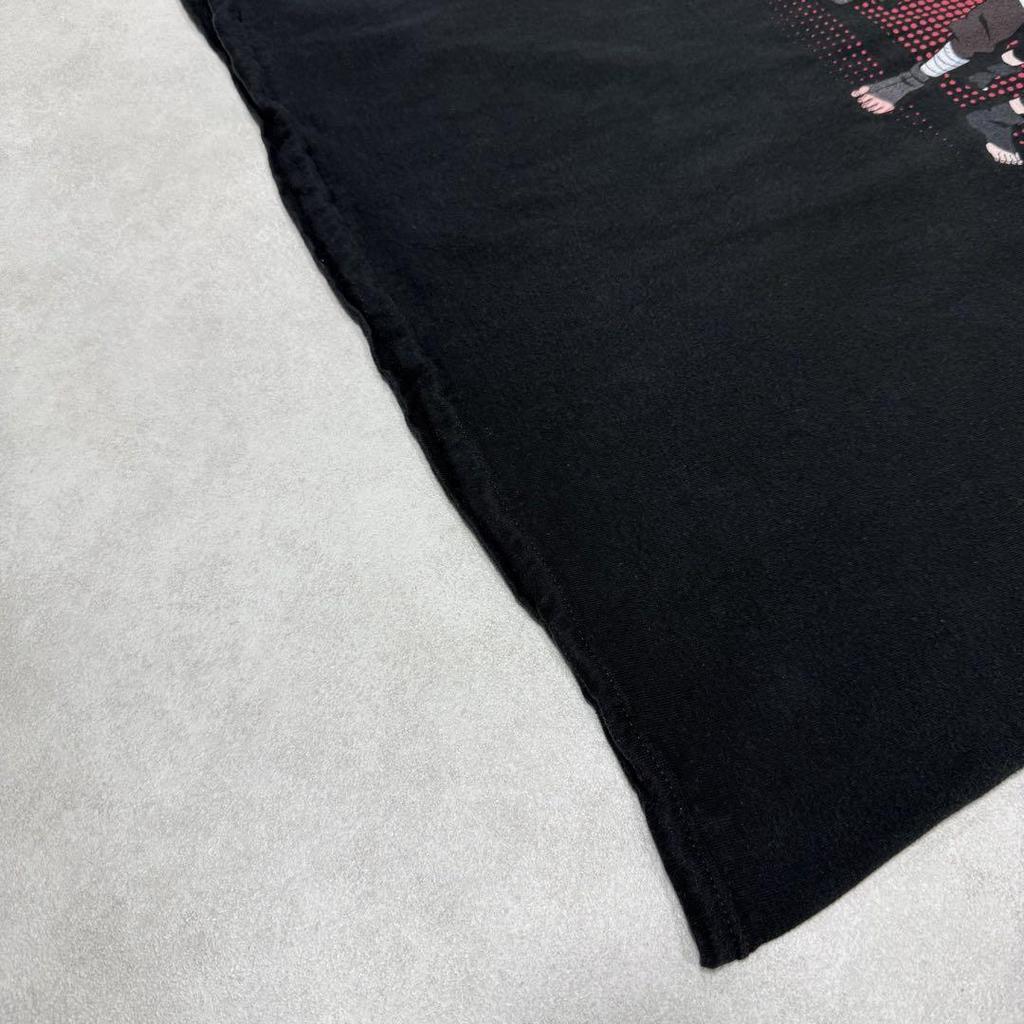 [USED] Vintage 2000s Naruto Gaara Short Sleeve Shirt, Anime, Manga, Black, 12