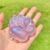 Sticky Squeeze Cat Paw Toys Slow Rising Amethyst Cat Paw Cute Slow Rebound Toy