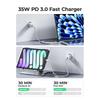 Type C Charger 35W GaN Charger EU Plug PD3.0 Charger for iPhone Xiaomi  Tablet Laptop Cell Notebook Type C PD Charge